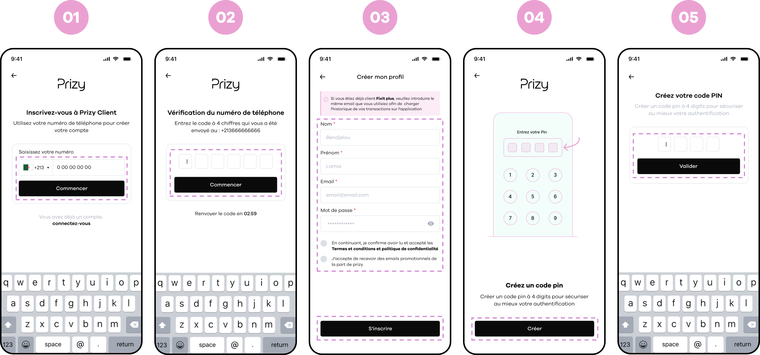 Première connexion : comment créer un compte sur Prizy ?